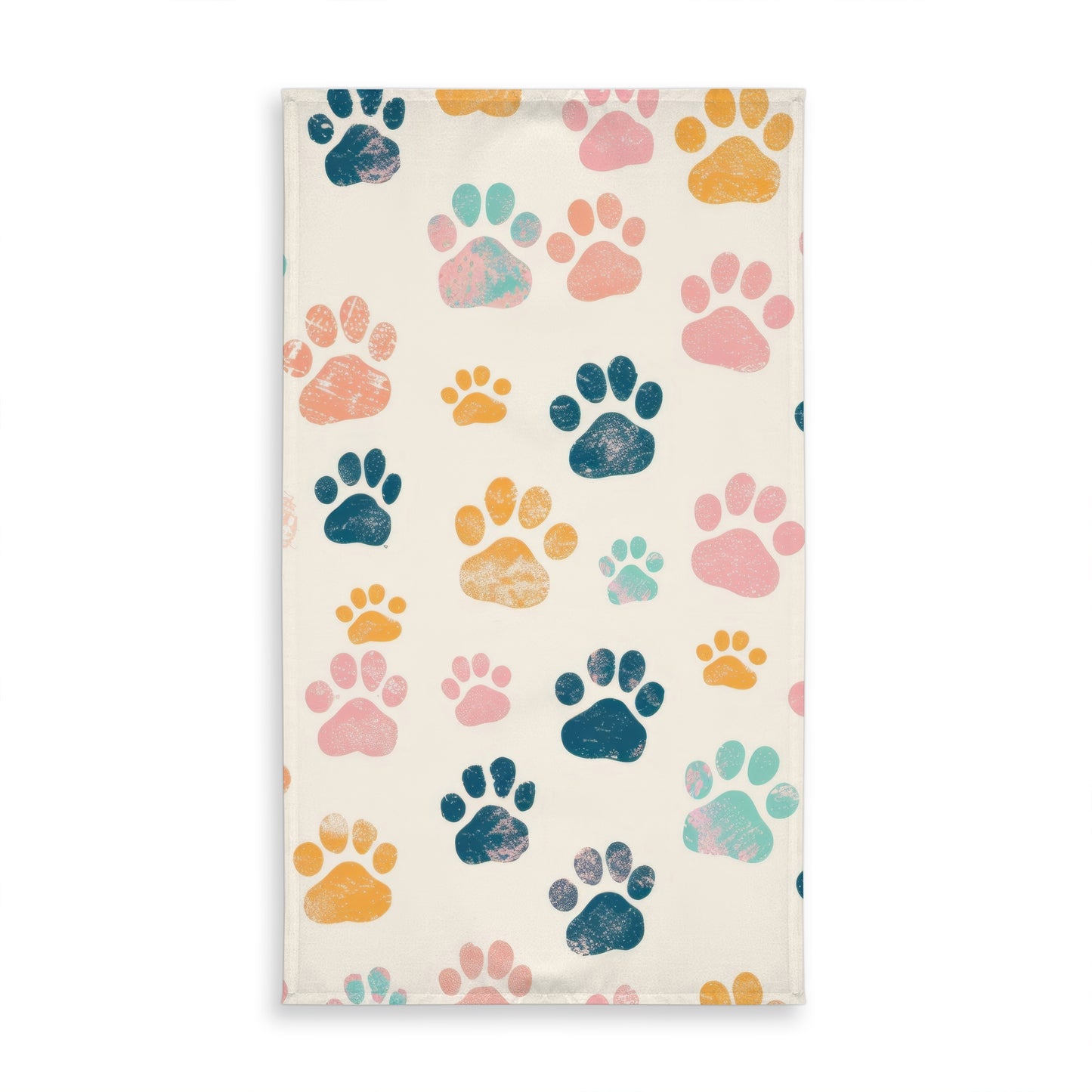 Cute paws Pink Indoor Outdoor Tablecloth for Home Decor