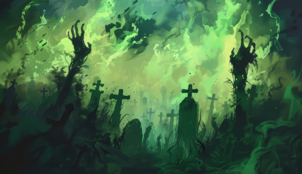 Reaching hell - Desk Mat