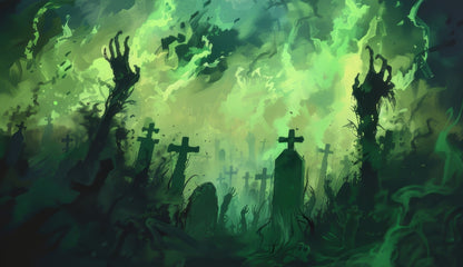 Reaching hell - Desk Mat