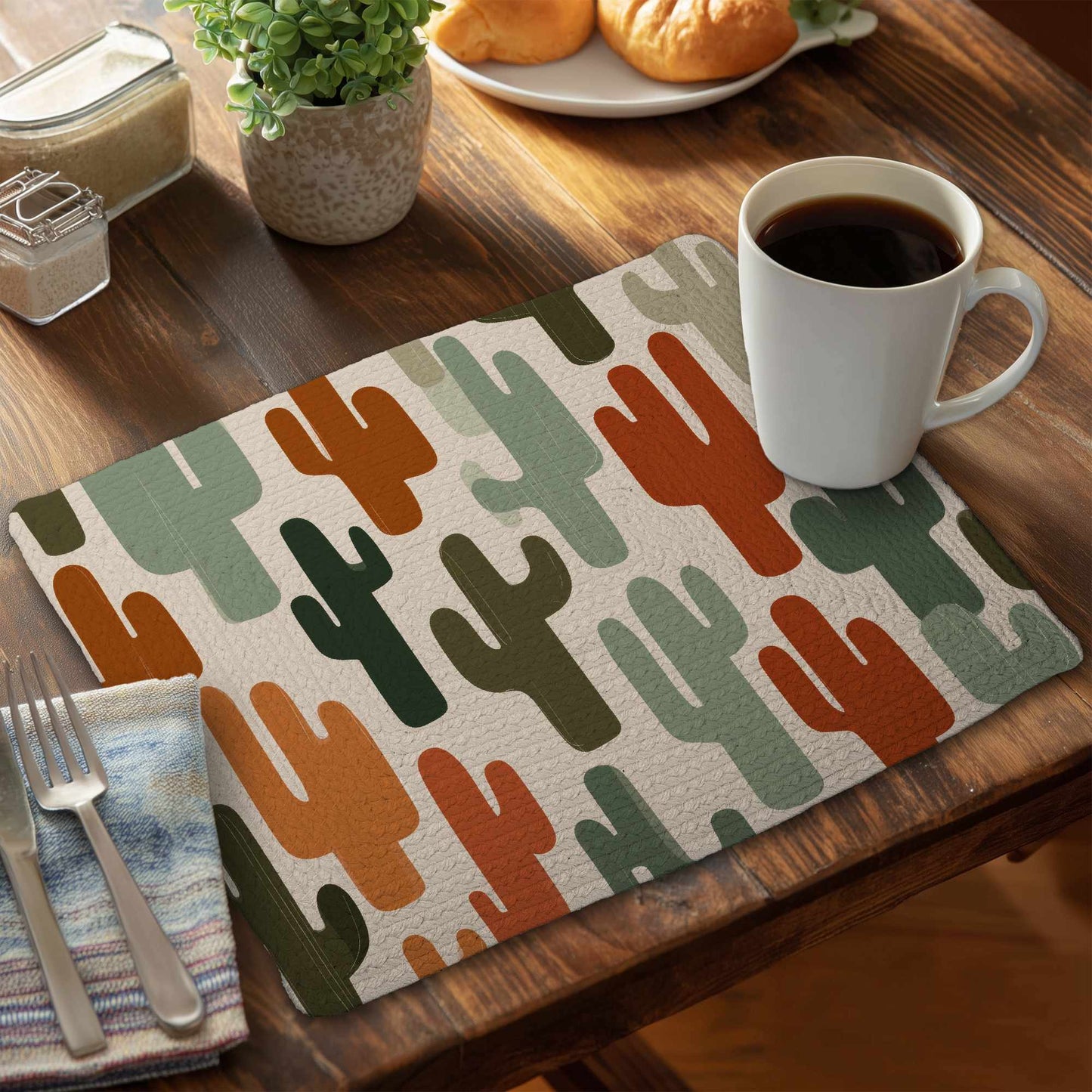 Desert Echoes Braided Placemat | Stylish Home Decor