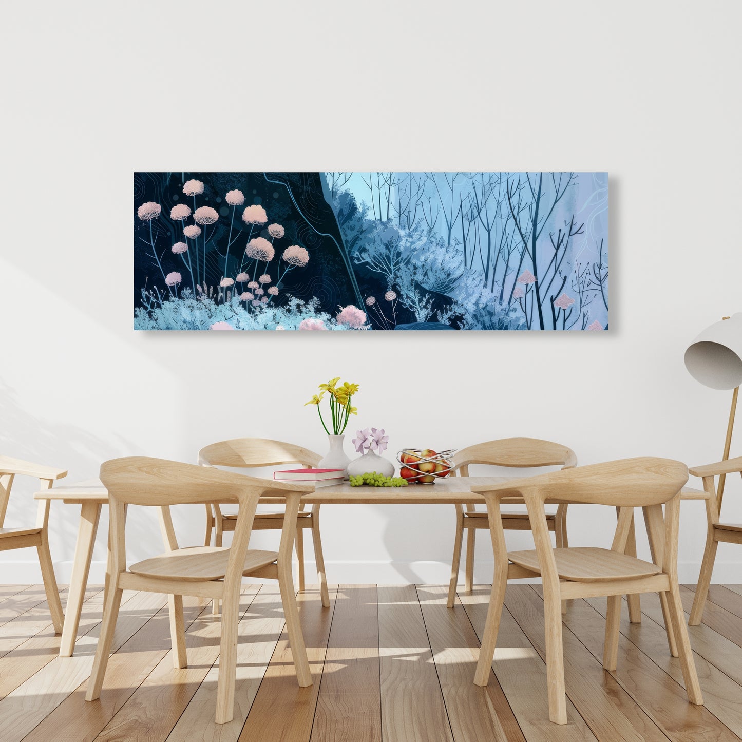 Annual freeze - Beige Canvas for Elegant Home Decor