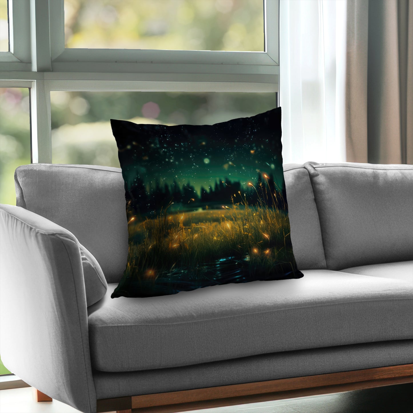 Light in the dark - Throw Pillow