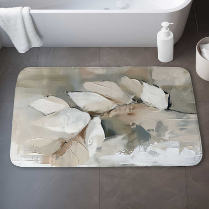 Leaf Bath Mat - Soft, Stylish Home Decor for Bathrooms