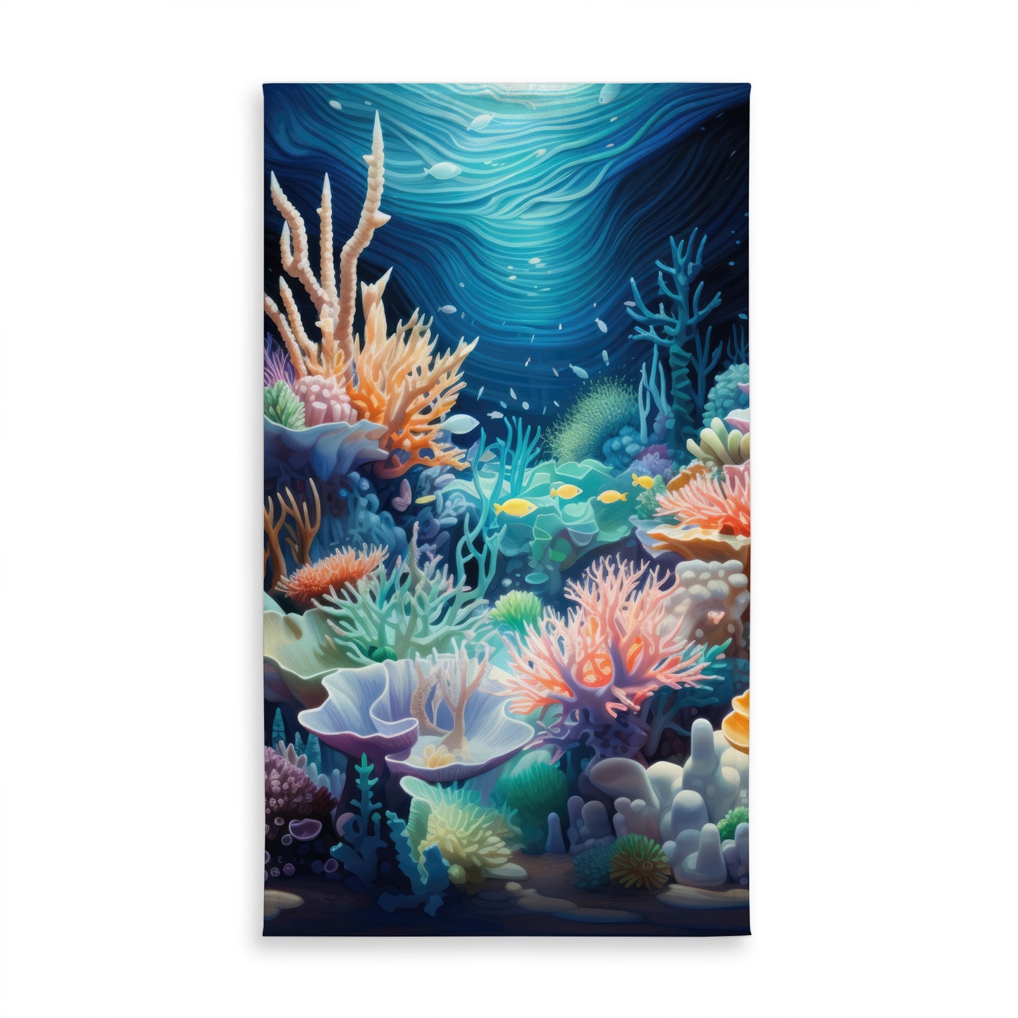 The Reef - Orange Indoor/Outdoor Tablecloth for Home Decor
