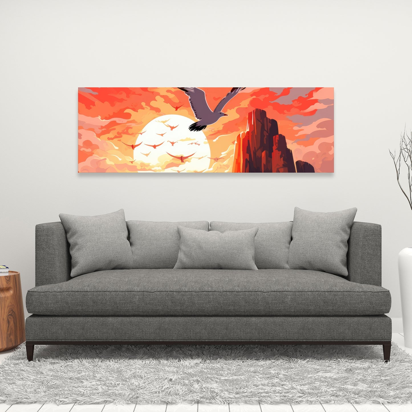 Isles of omen - 32"x32" Canvas