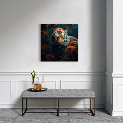 Observed Blue Canvas for Home Decor - Stylish Wall Art