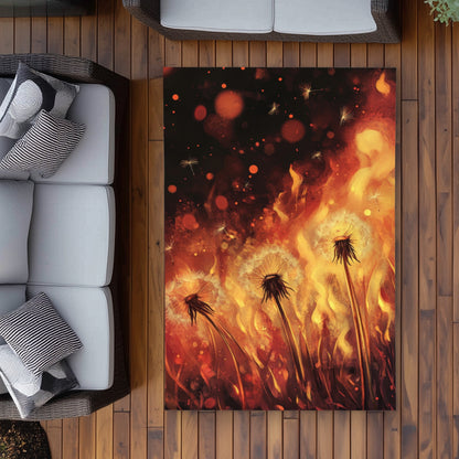 Tapis d'extérieur Dandy Fire - Solution élégante pour la décoration intérieure