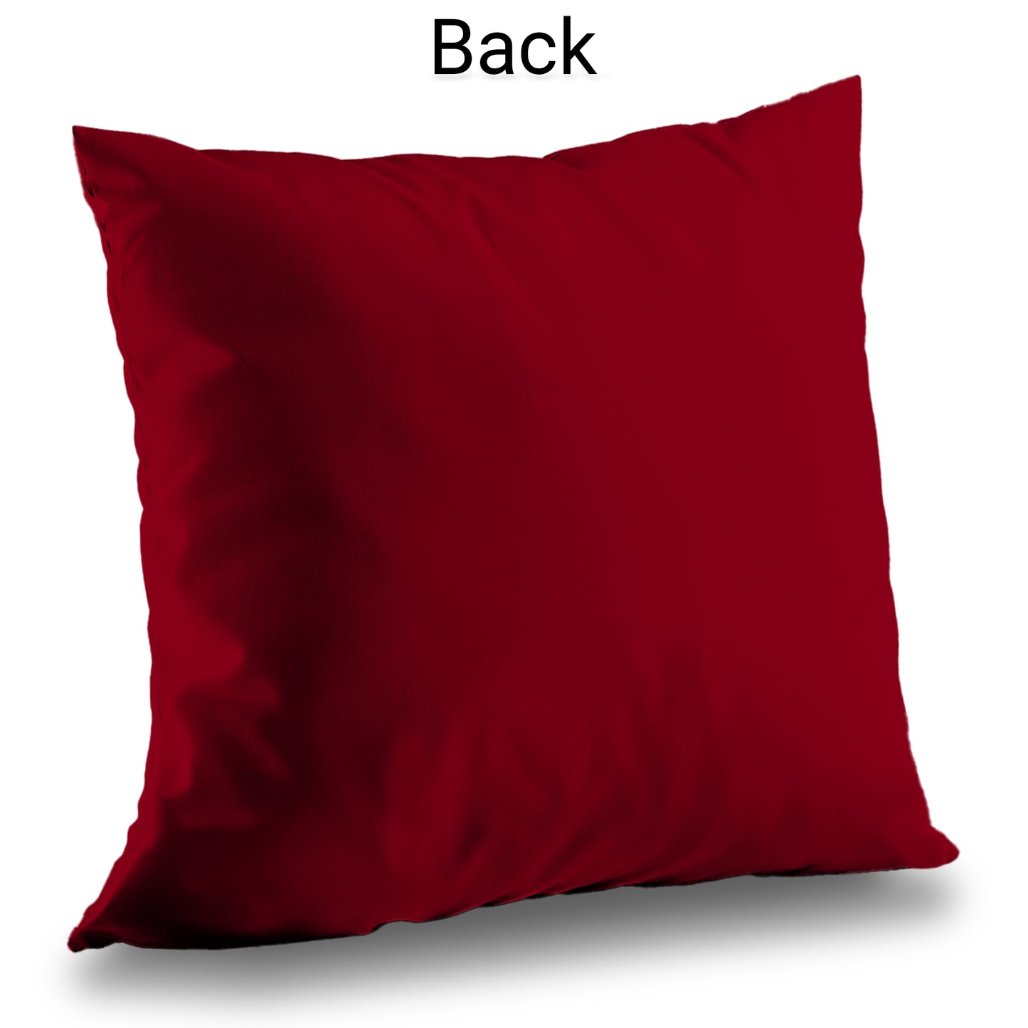 Red Mounds Poly Twill Throw Pillow - Stylish Home Decor