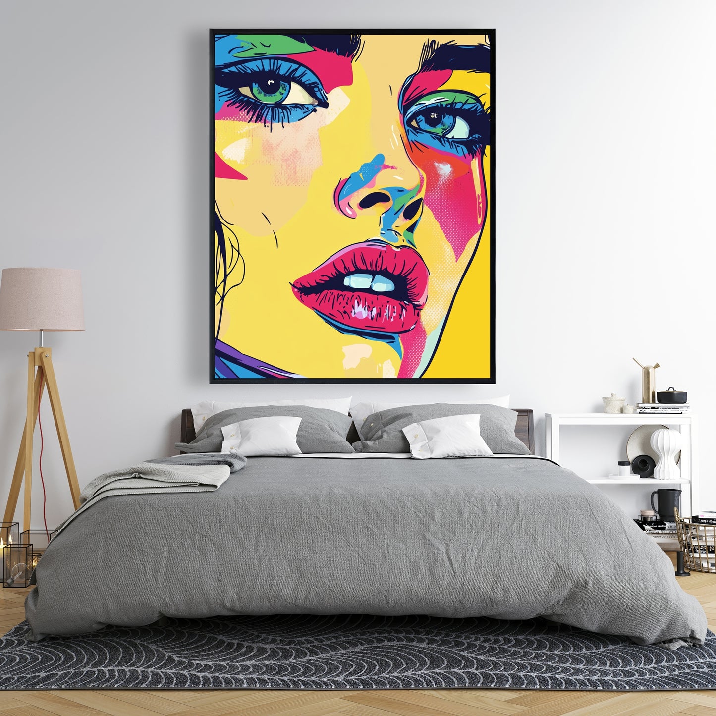 Glaze - 24"x24" Framed canvas