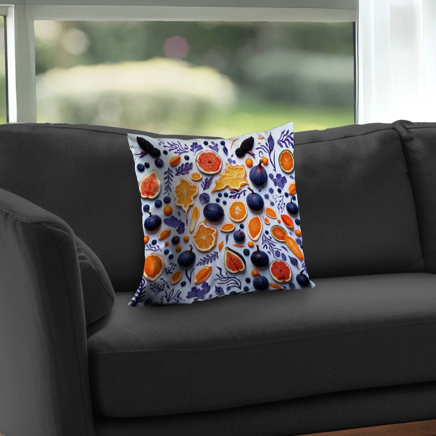 Fruity skins - Throw pillow - Print on demand