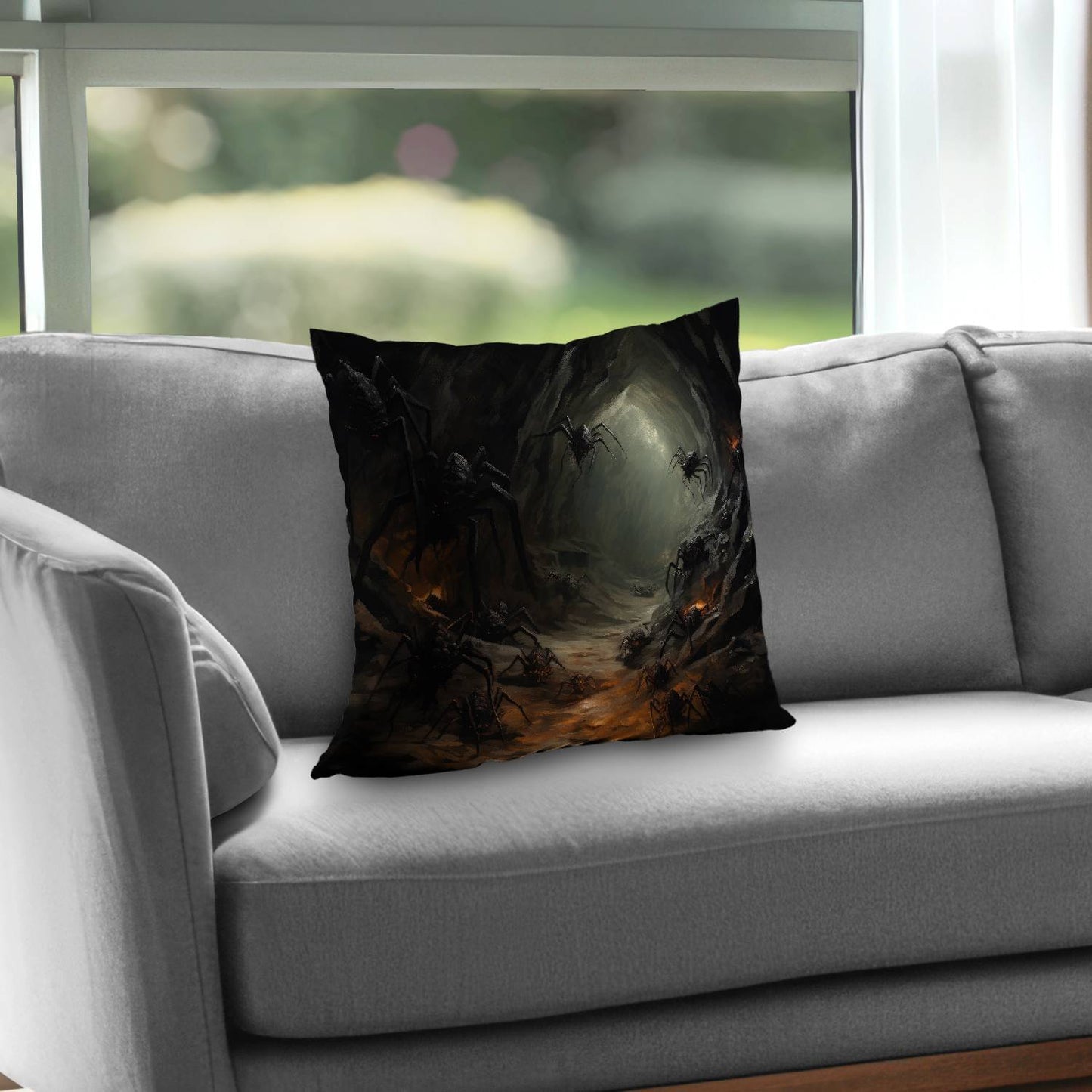 Nightmare inducing - Throw pillow - Print on demand