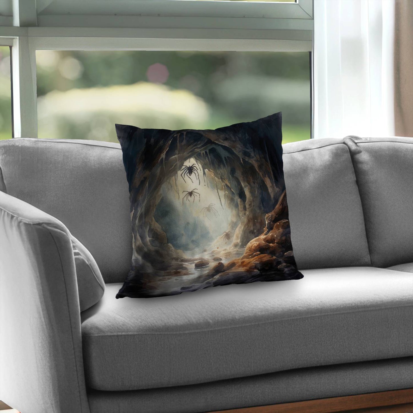 Creepy crawlies - Throw pillow - Print on demand