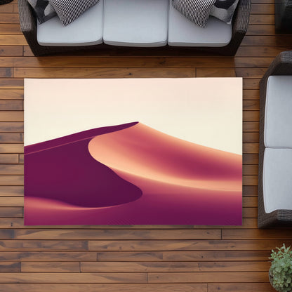 Setting Sands - Purple Outdoor Area Rug for Home Decor