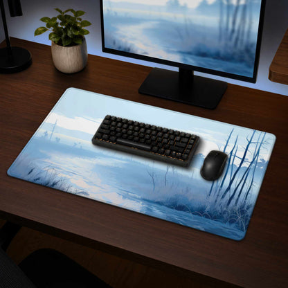 Cold Swamp Desk Mat - Stylish Home Decor, Durable Surface