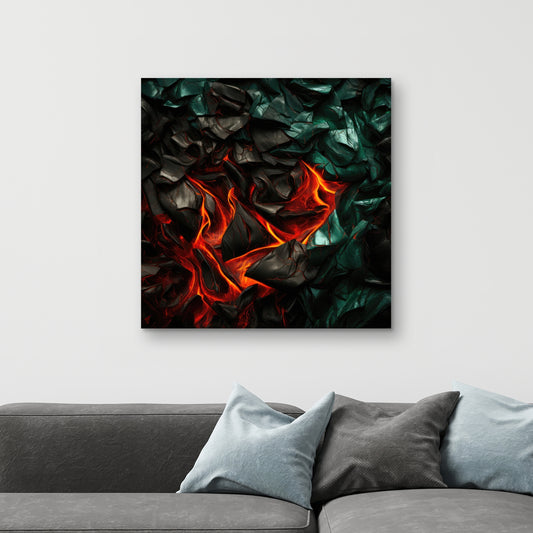Imminent rupture - 32"x32" Canvas