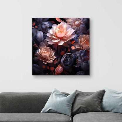 Sublime Light - White Canvas Art for Elegant Home Decor