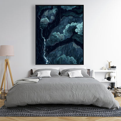 Canopy - 36"x36" Framed canvas