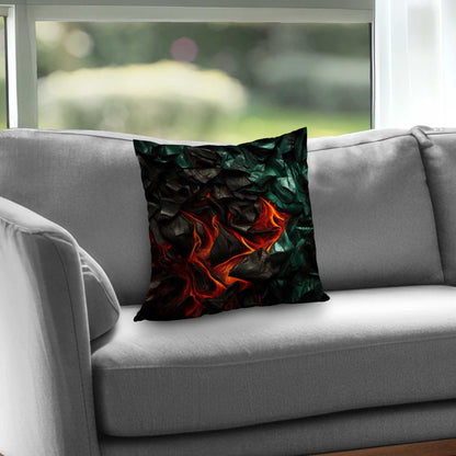 Imminent Rupture Poly Twill Throw Pillow | Chic Home Decor