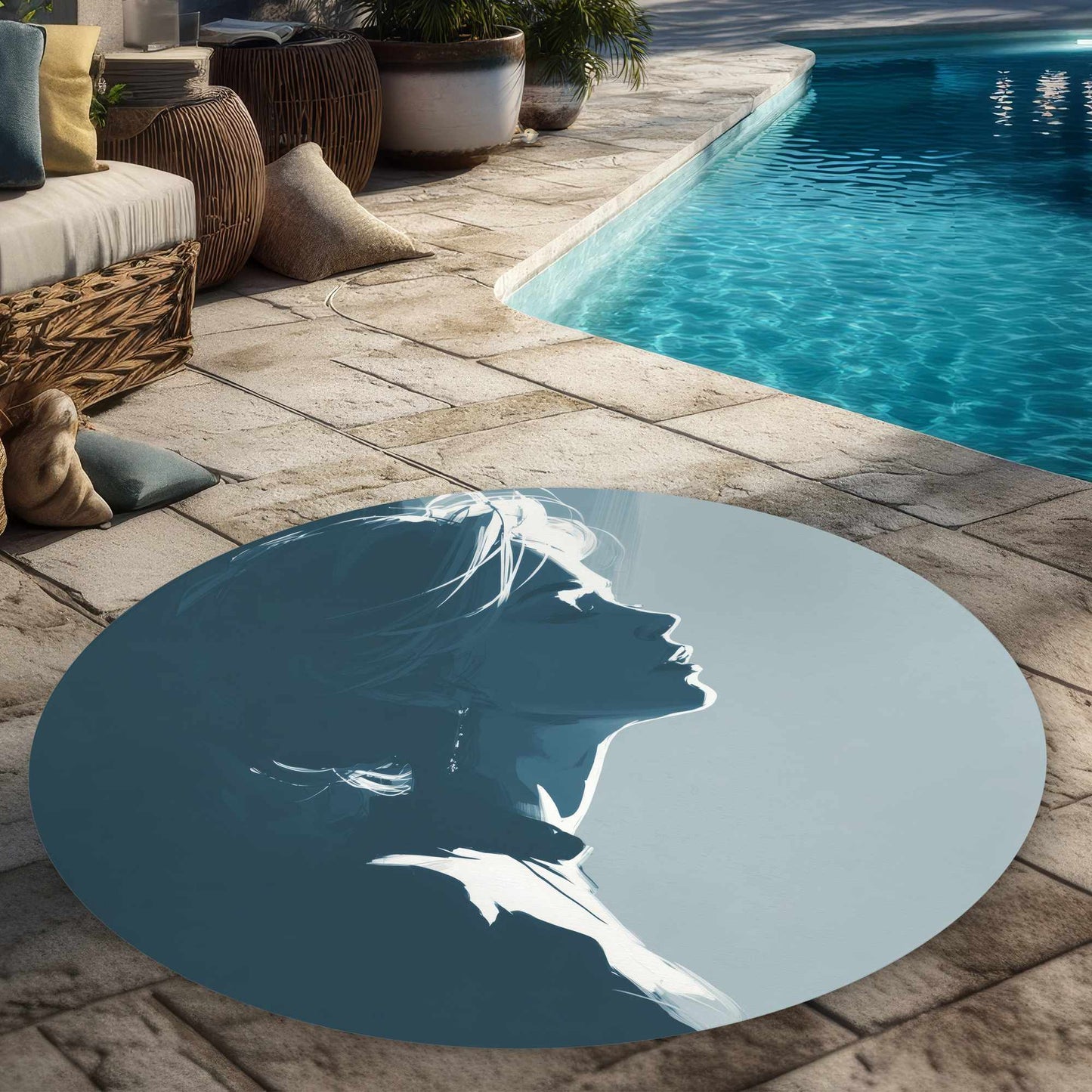 Tapis d'extérieur lumineux Silent Light Glow | Accent de décoration intérieure