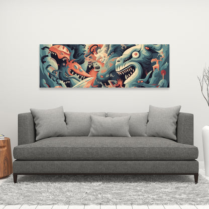 Before time - 32"x32" Canvas
