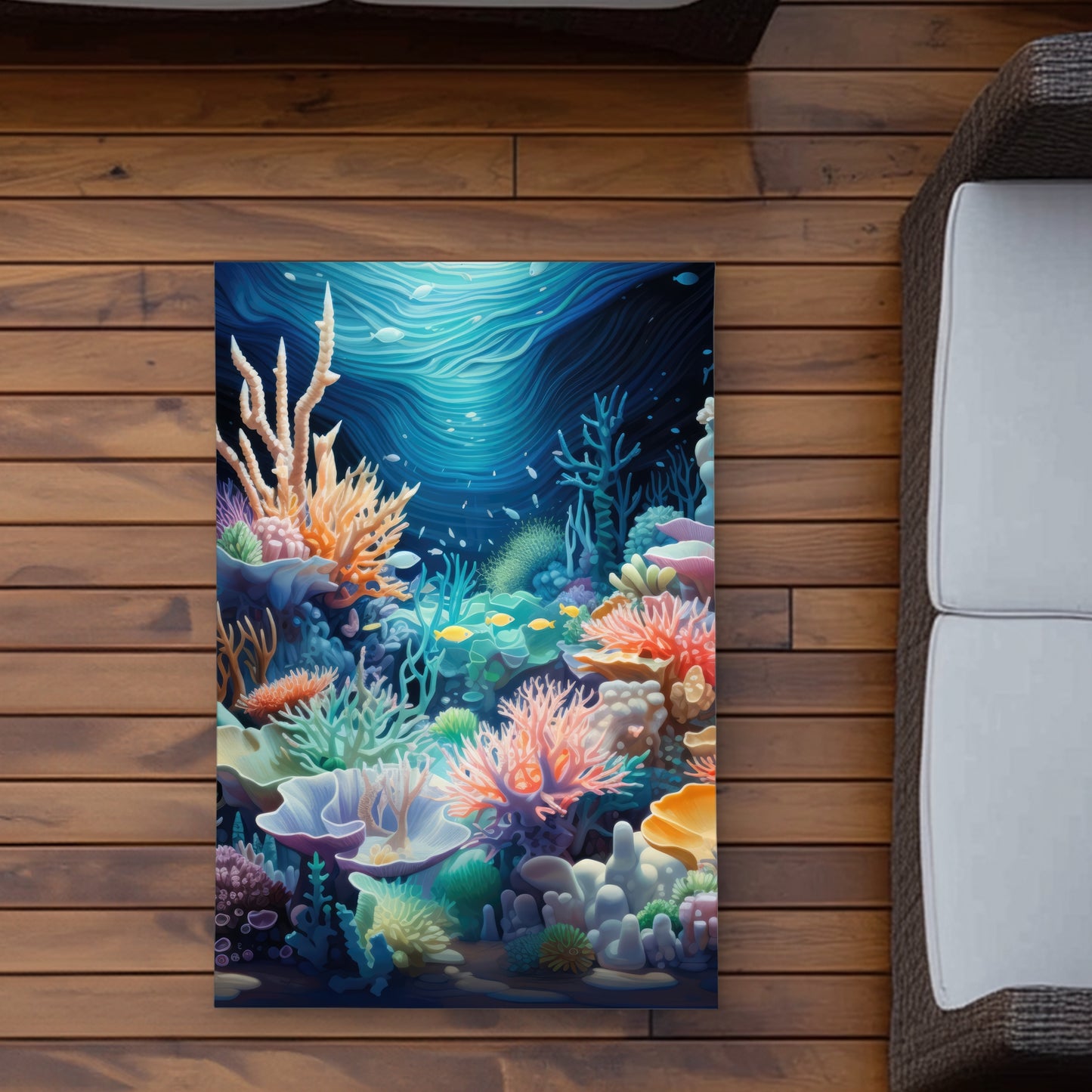 The Reef - Blue Outdoor Area Rug | Stylish Design