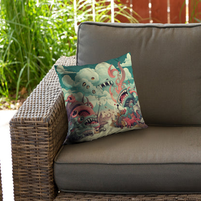 Unimaginable Red Poly Twill Throw Pillow Insert for Home Decor
