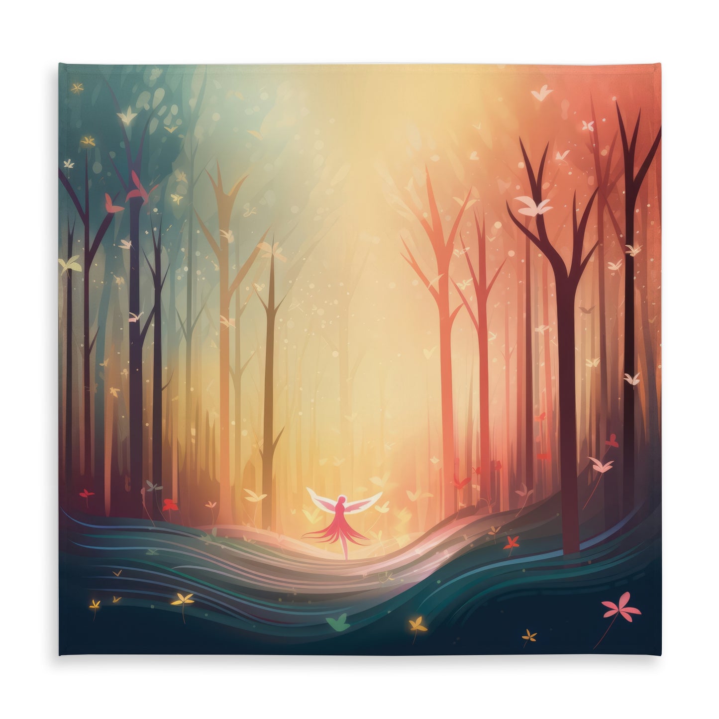 Enchanted Coral Indoor/Outdoor Tablecloth | Home Decor