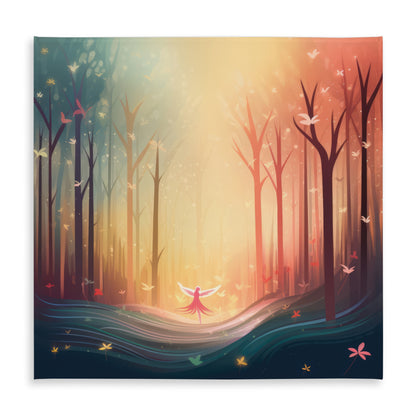 Enchanted Coral Indoor/Outdoor Tablecloth | Home Decor