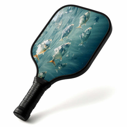 Ensemble de pagaies de pickleball Pro Swimming Peacefully | Équipement sportif