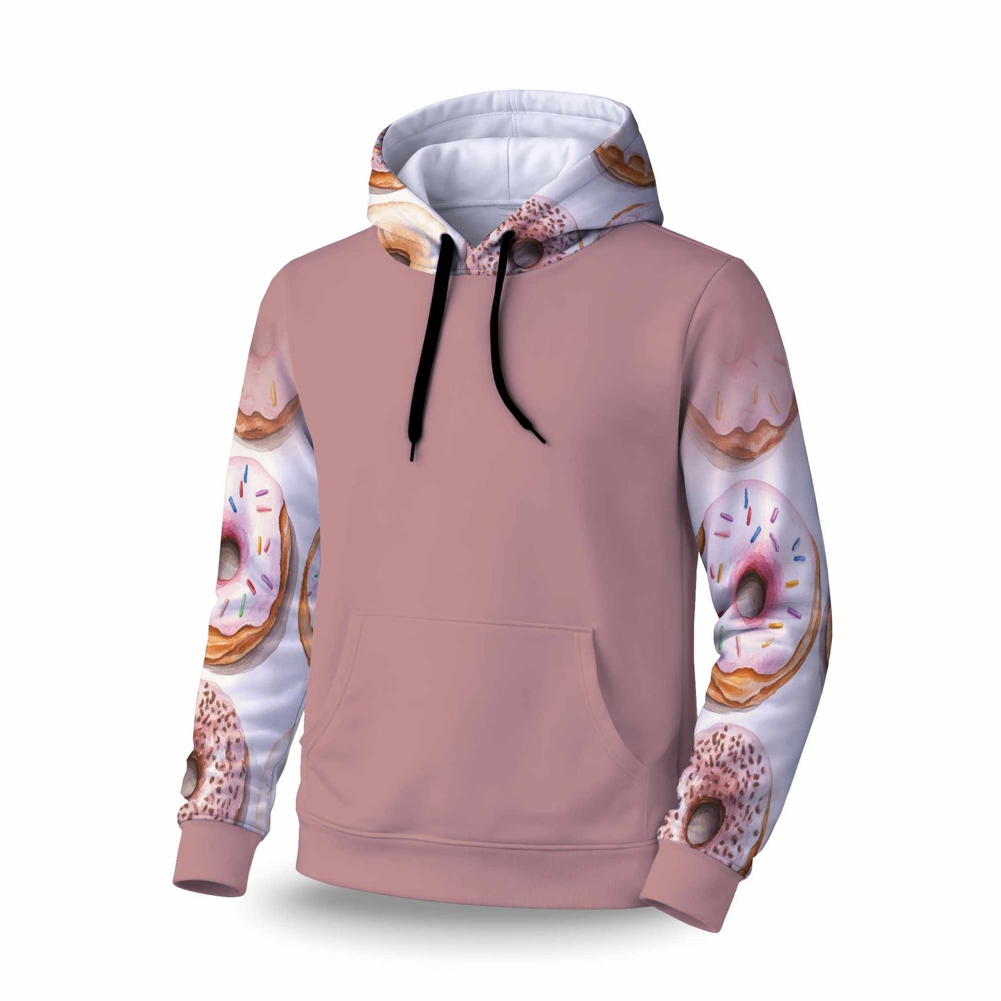 Donuts Sleevie Pullover Hoodie | Stylish Apparel