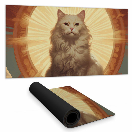 Infinite carelessness Brown Desk Mat | Stylish Mat