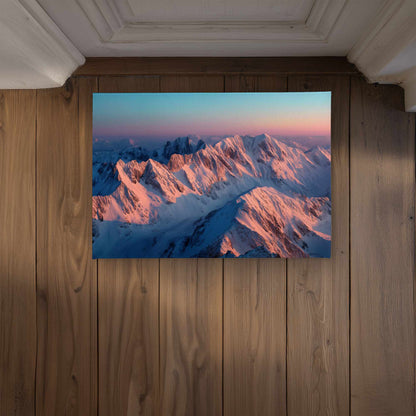 Sunny Peaks Blue Indoor Outdoor Door Mat - Decor Essential