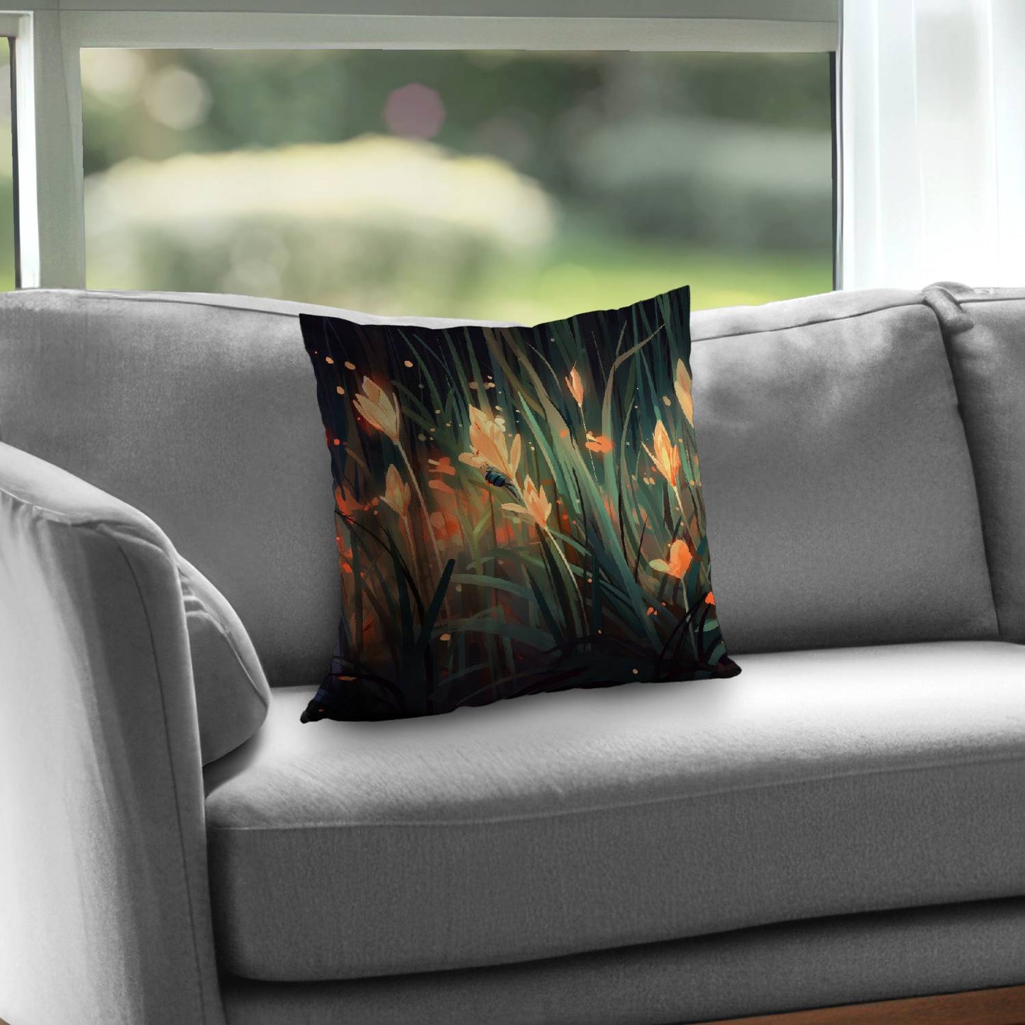 Magical pollen - Throw pillow - Print on demand