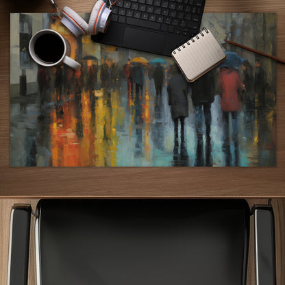 Rainy day - Desk Mat