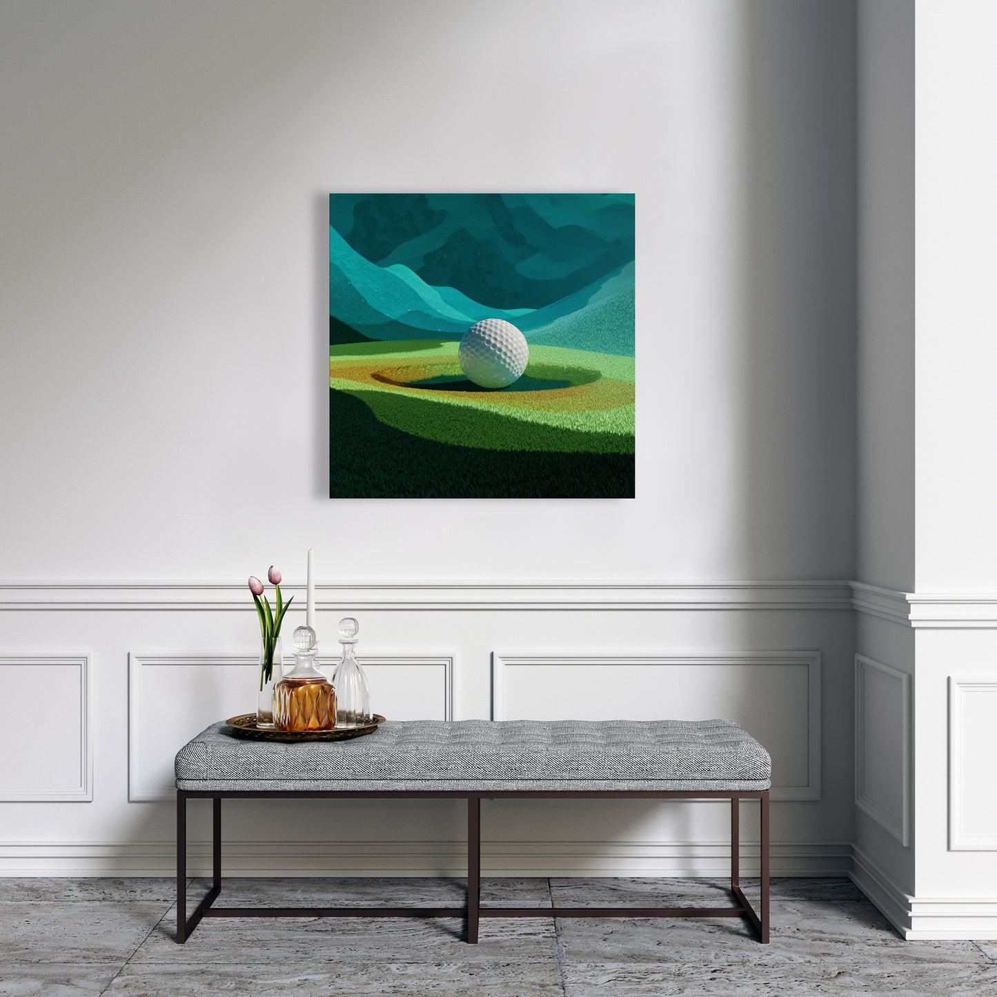 Landing - 32"x32" Canvas