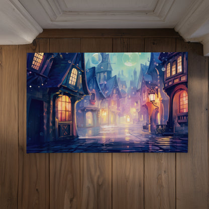 Tapis de porte d'intérieur/extérieur Bubble Ville | Essentiels de décoration intérieure