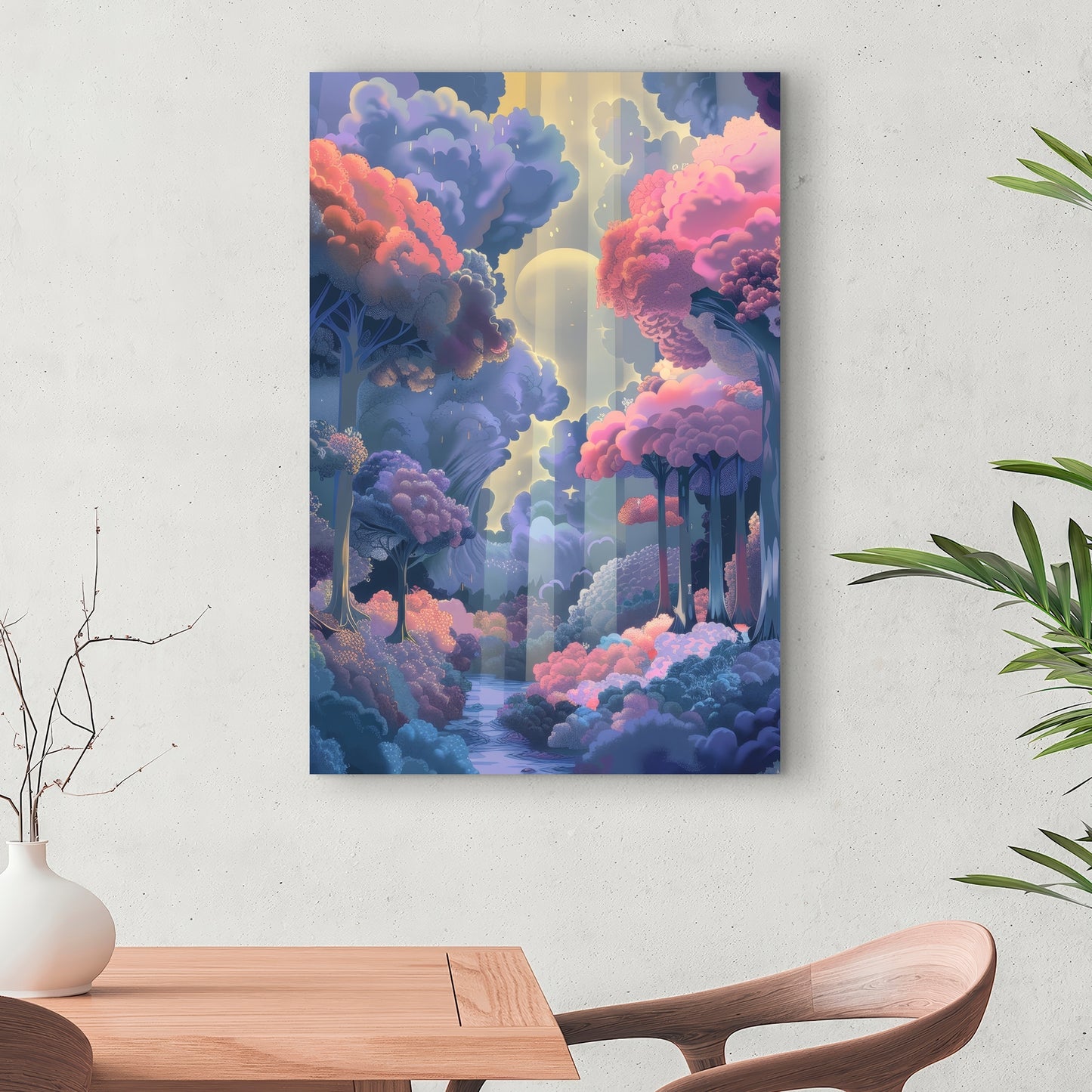 Beams - 32"x32" Canvas