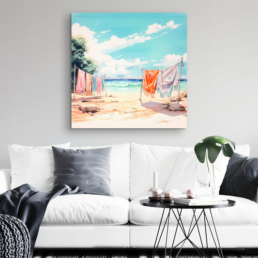 Sunny side - 32"x32" Canvas