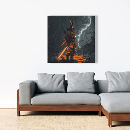 War machine - 32"x32" Canvas