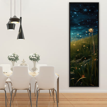 The night sky - 36"x36" Framed canvas