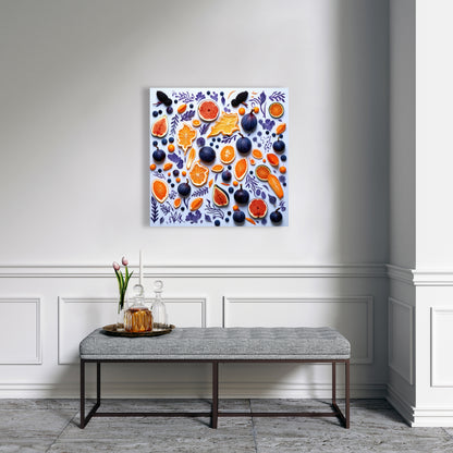Fruity skins - 32"x32" Canvas