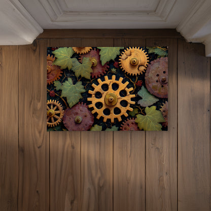 Nature punk Brown Indoor Outdoor Door Mat | Home Decor