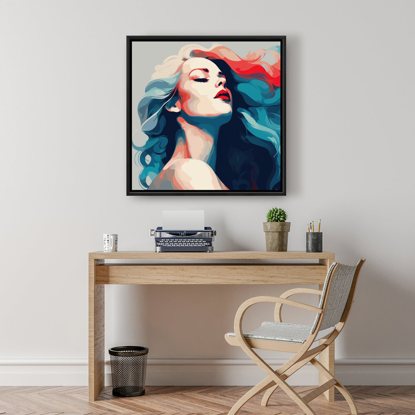 Beauty at its purest - 36"x36" Framed canvas
