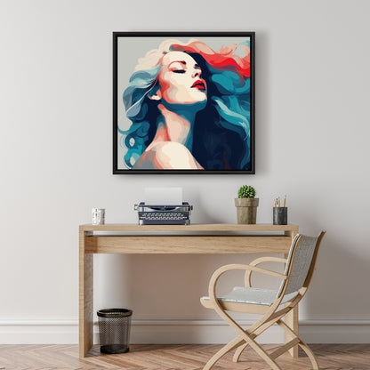 Beauty at its purest - 36"x36" Framed canvas