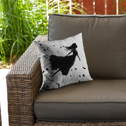 Floating - Throw Pillow