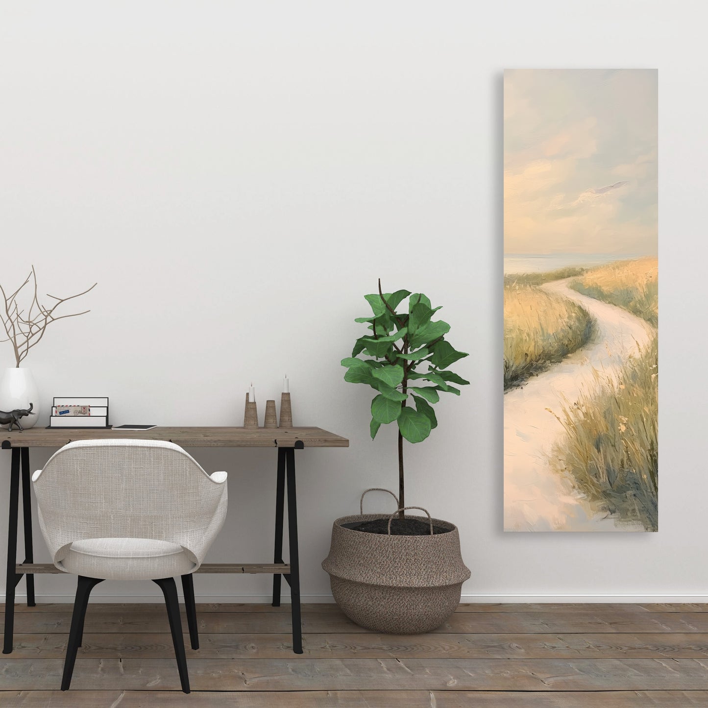 Soft breeze - Green Canvas for Elegant Home Decor | Buy Now