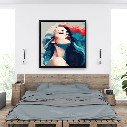 Beauty at its purest - 36"x36" Framed canvas