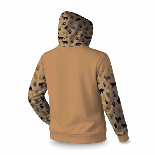 Wild Tracks Echo - Sweat à capuche Sleevie | Vêtements élégants