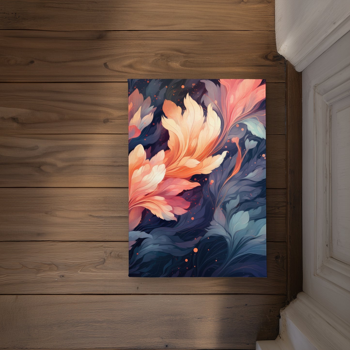 Ethereal Beige Indoor Outdoor Door Mat - Stylish Home Decor