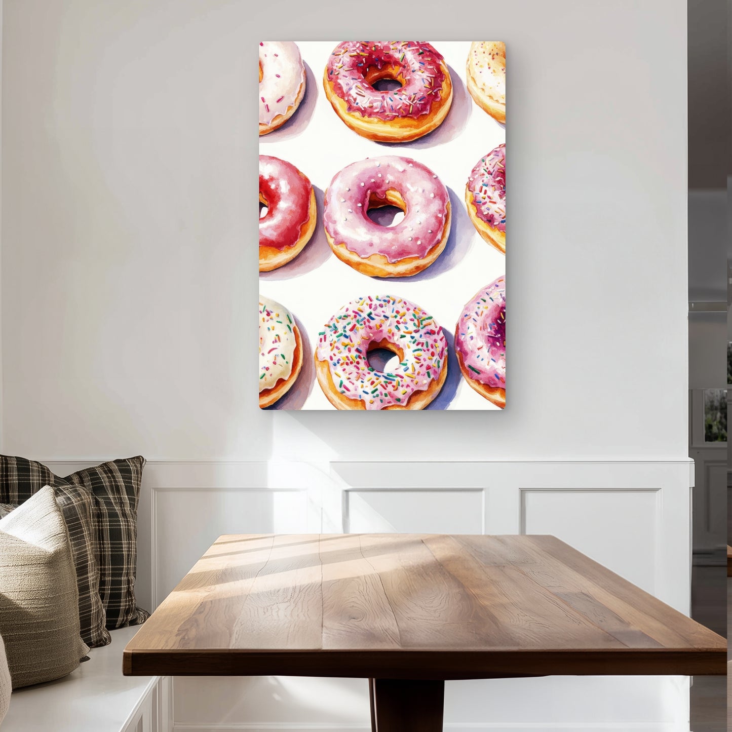 Yummy Pink Metal Print - Stylish Home Decor Accent